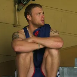Portrait of Andrew Flintoff