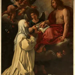 Portrait of Marguerite d'Oingt