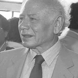 Portrait of Benzion Netanyahu