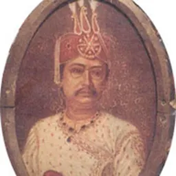 Portrait of Radha Kishore Manikya