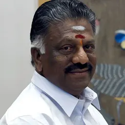 Portrait of O. Panneerselvam