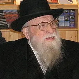 Portrait of Menachem Porush