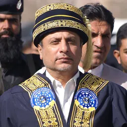 Portrait of Zulfikar Ali Magsi