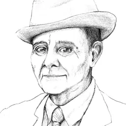 Portrait of Josep Vicenç Foix
