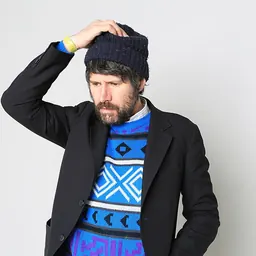 Portrait of Gruff Rhys