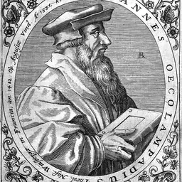 Portrait of Johannes Oecolampadius
