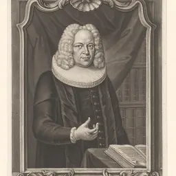 Portrait of Johann Gottlob Carpzov