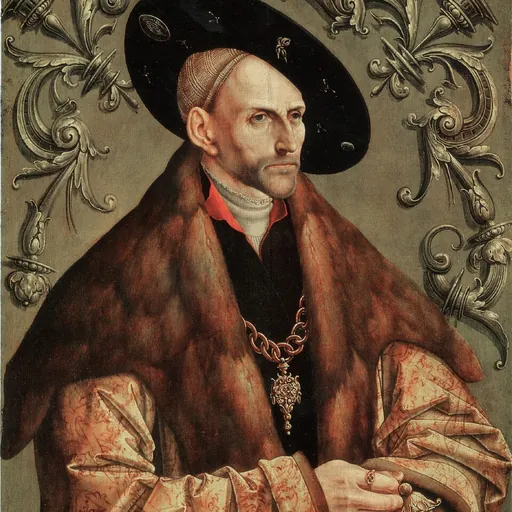 Portrait of Edzard I, Count of East Frisia