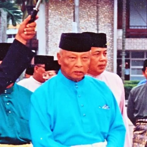 Portrait of Ahmad Shah III of Pahang