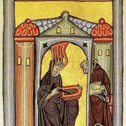 Portrait of Hildegard of Bingen