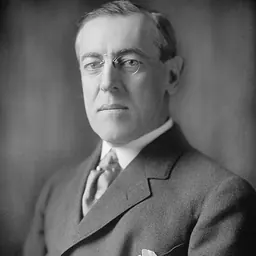 Portrait of Woodrow Wilson