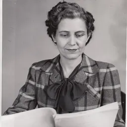 Portrait of Dorothea Grater Minskoff