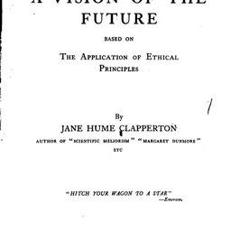 Portrait of Jane Hume Clapperton