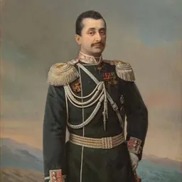 Portrait of Niko I Dadiani, Prince of Megrelia