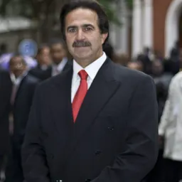 Portrait of Manie van Dyk