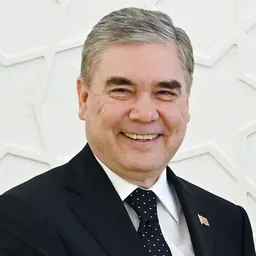 Portrait of Gurbanguly Berdimuhamedow