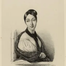 Portrait of Gabrielle Soumet