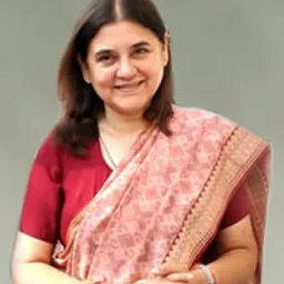 Portrait of Maneka Gandhi