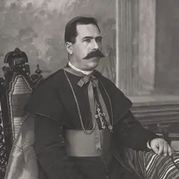 Portrait of Lazër Mjeda