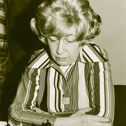 Portrait of Éva Karakas