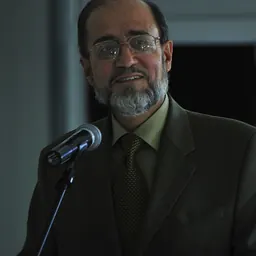 Portrait of Zabihullah Mojaddidy