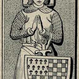 Portrait of Peter I, Duke of Brittany