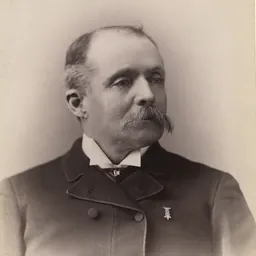 Portrait of Benjamin Franklin Cook