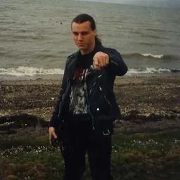 Portrait of Chuck Schuldiner