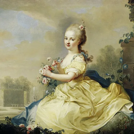 Portrait of Maria Josepha Hermengilde of Liechtenstein