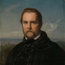 Portrait of Johann Wilhelm Schirmer