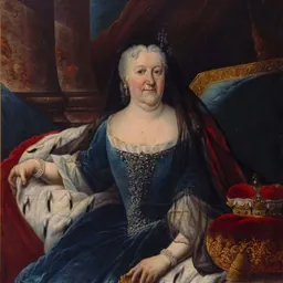 Portrait of Princess Christine Louise of Oettingen-Oettingen