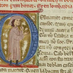 Portrait of Aimeric de Peguilhan