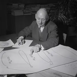 Portrait of Jakob Ackeret