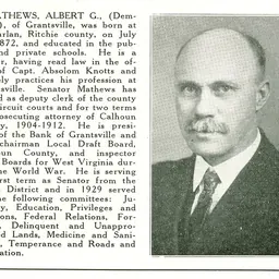 Portrait of A. G. Mathews