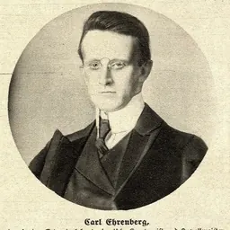 Portrait of Carl Ehrenberg
