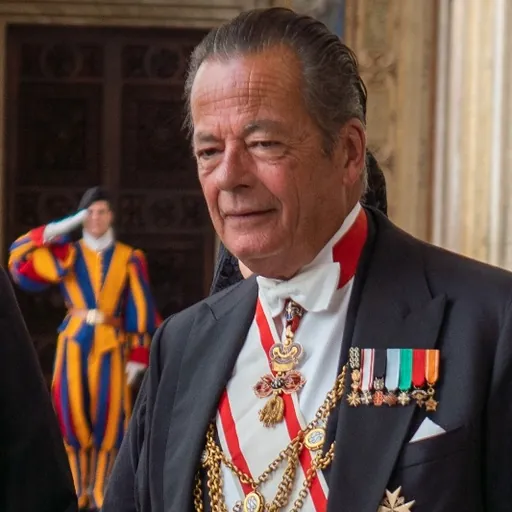 Portrait of Prince Mariano Hugo, 6th Prince of Windisch-Graetz