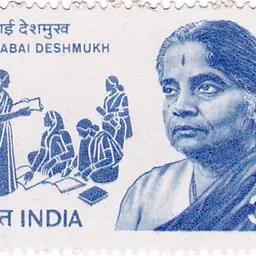 Portrait of Durgabai Deshmukh