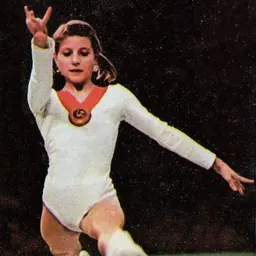 Portrait of Olga Korbut
