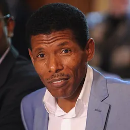 Portrait of Haile Gebrselassie