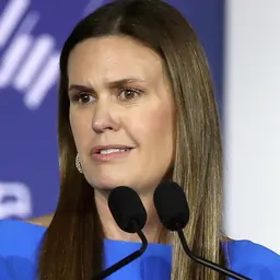 Portrait of Sarah Huckabee Sanders