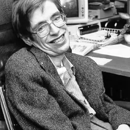 Portrait of Stephen Hawking