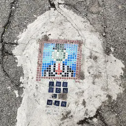 Portrait of Buffalo Pothole Bandit