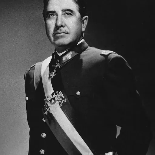 Portrait of Augusto Pinochet