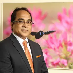 Portrait of Anjan Chowdhury