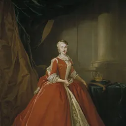 Portrait of Maria Amalia of Saxony