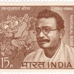 Portrait of Nandalal Bose