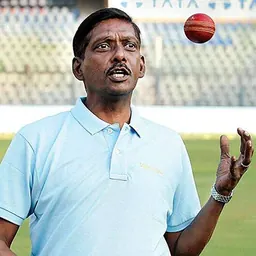 Portrait of Laxman Sivaramakrishnan