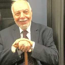 Portrait of Ahmad Mahdavi Damghani