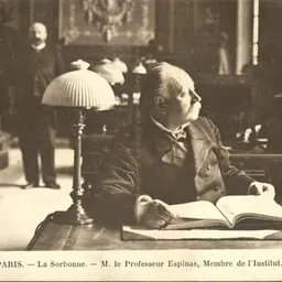 Portrait of Alfred Espinas