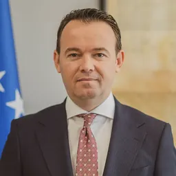 Portrait of Faton Peci